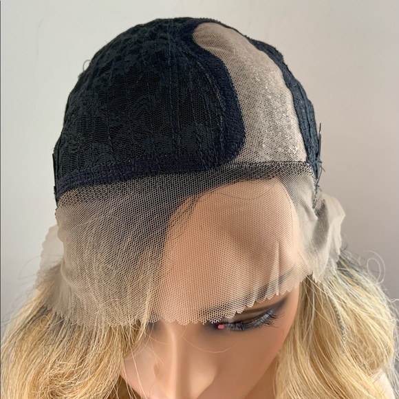 14” Dark Blonde Premium Fiber Lace Front Wig - Picture 4 of 7